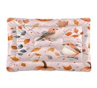 Sevdomey Coussin Mignon en Forme de citrouilles Aquarelle pour Chien et Chat - Lavable - Doux et Confortable - avec Fond antidérapant - pour Chiens de Petite, Moyenne et Grande Taille - 60 x 90 cm