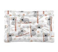 Sevdomey Cute Koalas Tapis de niche pour animal domestique, lavable, doux et confortable avec fond antidérapant pour chiens et chats de petite, moyenne et grande taille, 60 x 90 cm