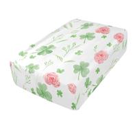 Sevdomey Drap-housse vert pour matelas pneumatique, poche extra profonde de 61 cm, housse douce et respirante avec ouverture de valve à fermeture éclair pour lit gonflable