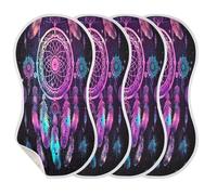 Sevdomey Ensemble de bavoirs en mousseline de coton doux et absorbant pour nouveau-né, garçons et filles, attrape-rêves