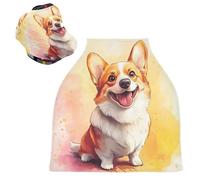 Sevdomey Housse de siège de voiture d'allaitement pour bébés nouveau-nés, multi-usages, douce et respirante, pour siège de voiture, écharpe d'allaitement