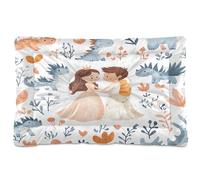 Sevdomey Lit Princesse avec Dragons pour Chien et Chat - Lavable - Doux et Confortable - avec Fond antidérapant - pour Chiens et Chats de Petite, Moyenne et Grande Taille - 45 x 60 cm
