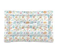 Sevdomey Rockets - Tapis de niche pour animal domestique, lavable, doux et confortable avec fond antidérapant pour chiens et chats de petite, moyenne et grande taille, 60 x 90 cm