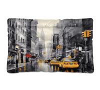 Sevdomey Streets Of Paris - Tapis pour animal domestique - Lit pour chien et chat - Lavable - Doux et confortable - Avec fond antidérapant - Pour chiens et chats de petite, moyenne et grande taille