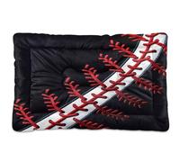 Sevdomey Tapis de baseball Stitch pour animal domestique - Lit pour chien et chat - Lavable - Doux et confortable - Avec fond antidérapant - Pour chiens et chats de petite, moyenne et grande taille