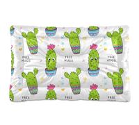 Sevdomey Tapis de niche en forme de cactus mignons pour animal domestique, lavable, doux et confortable avec fond antidérapant pour chiens et chats de petite, moyenne et grande taille, 45 x 60 cm