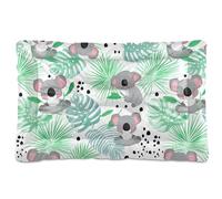 Sevdomey Tapis de niche mignon Koalas pour animal domestique, lavable, doux et confortable avec fond antidérapant pour chiens et chats de petite, moyenne et grande taille, 45 x 60 cm