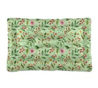 Sevdomey Tapis de niche pour animal domestique motif feuilles aquarelle, lavable, doux et confortable avec fond antidérapant pour chiens et chats de petite, moyenne et grande taille, 60 x 90 cm