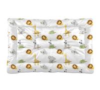 Sevdomey Tapis de niche pour animaux mignons - Lavable - Doux et confortable - Avec fond antidérapant - Pour chiens et chats de petite, moyenne et grande taille - 45 x 60 cm