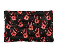 Sevdomey Tapis d'Halloween pour animal domestique pour chien et chat - Lavable - Doux et confortable - Avec fond antidérapant - Pour chiens de petite, moyenne et grande taille - 60 x 90 cm