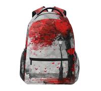 Sevdomey Tour Eiffel Paris Sac à dos imperméable pour ordinateur portable 15 L élégant et léger avec plusieurs poches pour le travail, l'école et les voyages