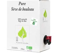 SEVE DE BOULEAU BIO de qualité Limousin bag-in-box 3L (soit 6,65 € le 1/2 L)