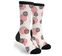 SEVEBJ Anatomy Brain USB Plug Casual Cool 3D Imprimé Crazy Funny Colorful Fantaisie Fantaisie Graphique Crew Tube Chaussettes Noir et Blanc, Taille Unique AS PIC