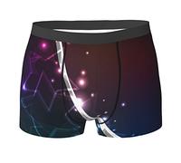 SEVEBJ Animal Footprints Boxer respirant pour homme Sous-vêtement doux et confortable, Ciel étoilé 17, XL