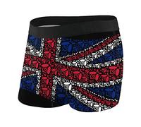 SEVEBJ Boxer Aigle avec le drapeau américain pour homme, Couleur 4, XXL