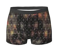 SEVEBJ Boxer respirant pour homme avec circuit électronique, Ciel étoilé coloré 15, XL