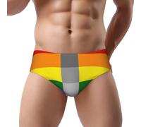 SEVEBJ Slip triangle léger taille basse pour homme, Couleur 1992, L