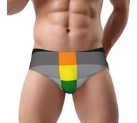 SEVEBJ Slip triangle léger taille basse pour homme, Couleur 1993, L