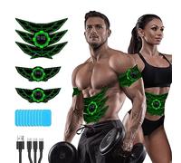 SEVEKO TRQ-2-M-G electrostimulateur Musculaire Adulte Unisexe, Vert, générique