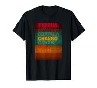 Seven African Gods Powers Obatala Orisha Spirits, Afrique T-Shirt