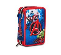 Seven SJ AST.3 Zip Avengers Earth's Mightiest Heroes, Bleu, Taglia Unica, école