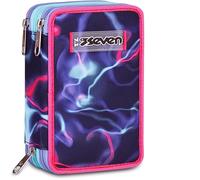 SEVEN Astuccio École Electricvibe Girl 3 Compartiments