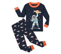SEVEN BB Ensemble De Pyjamas Garçon Astronaute Pyjama Bébé Garçons Pyjama Coton Vêtement de Nuit 2 Pièces pour Enfnat 5 Ans