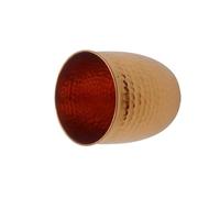 Seven Chakra Tree Gobelet en cuivre martelé de qualité supérieure - Verre 100 % cuivre pur pour bien-être ayurvédique et détox - Fabriqué à la main, finition rustique, 300 ml