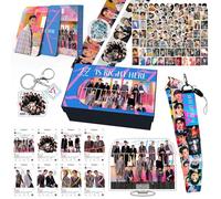 Seven - Coffret cadeau avec porte-clés périphérique - Album 17 is right here - Petite carte