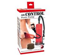 Seven Creations Pompe à pénis professionnelle Air Control 21 cm Rouge