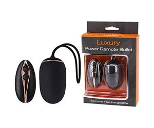 Seven Creations Luxury Power Remote Bullet Black Taille Unique