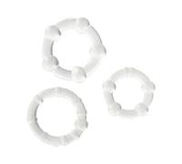 Seven Creations Set Trois Anneaux Pénis Transparent 3 Unités