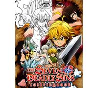 Seven Deadly Sins Coloring Book: Incredible Coloring Book For Kids And Adults With Adorable Illustrations Of Seven Deadly Sins For Create Beautiful Art And Having Fun