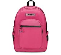 Seven Freethink, Fuchsia, Sac à Dos Unisexe, Double Compartiment avec Support USB, Poche pour Ordinateur ou Tablette et Poche Porte-Bouteille, Sac à Dos Moyen et supérieur, Rose, Taglia Unica, Sac à