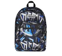 Seven FREETHINK Sac à dos scolaire, double compartiment, gris, 34 L, compartiment pour ordinateur ablet, poches multifonction, poche latérale porte-bouteille, école moyenne et supérieure, enfants