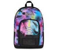 Seven Freethink Write Down Sac à dos d'école Violet, double compartiment avec poche pour PC et poche pour bouteille d'eau, capacité 34 litres, écoles moyennes et supérieures, pour garçon et fille