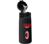 Seven Gourde - A.C. Milan Football, Noir Rouge, Bouteille Thermique En Acier Inoxydable Intérieur Extérieur, Maintien Tempér[1532]