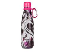 Seven – Gourde thermique 500 ml en acier inoxydable, blanche, BPA libre, étanche, réutilisable