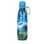 Seven Gourde thermique 500 ml – Acier inoxydable, étanche, BPA libre, chaud 12h – Verte