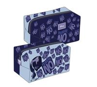 Seven Inside Out 2 Beauty Case, Violet et Illustrations Colorées, Trousse à cosmétiques et articles de toilette, accessoire de voyage, fille et fille, aubergine, Taglia Unica