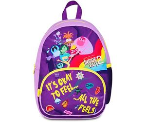 Seven Inside Out 2 Sac à dos maternelle, violet, confortable et coloré, 14 litres, sac à dos maternelle et loisirs pour fille, aubergine, Taglia unica, Moderne