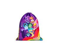 Seven Inside Out 2 Sac à dos, violet, sac de sport et de loisirs, école primaire, fille, aubergine, Taglia unica, Moderne