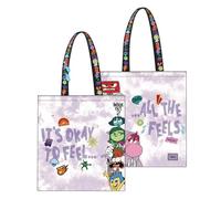 Seven Inside Out 2 Tote Bag Vertical, Lilas, Sac de Shopping et de Loisirs, Sac fourre-tout Fille, lilas, Taglia Unica