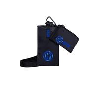 SEVEN Inter Passion pour la Vie Ensemble Porte-Monnaie et Porte Téléphone, Noir