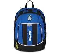 Seven Inter Sac à dos de football scolaire avancé, bleu, double compartiment et poche pour bouteille d'eau, 29 L, école primaire, enfant, bleu, Taglia unica, Décontracté