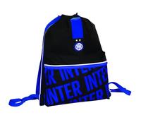 Seven Inter Sac avec poche avant, noir et bleu, 18 litres, sac de sport, école, salle de sport et loisirs, enfants et adolescents