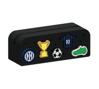 Seven Inter Sachet en Silicone avec Patch Personnalisé Seven Inter, École et Loisirs, Enfant et Fille, Noir , Taglia Unica