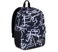 Seven Ischoolpack Sac à dos d'écolier unisexe pour enfant, Noir, Taille unique, Décontracté