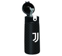 Seven Juventus Gourde thermique en acier inoxydable, noir, 0,46 L, pour école primaire, sport et loisirs, enfant, Noir , Taglia Unica