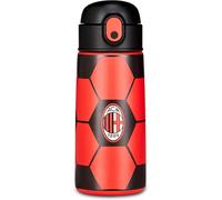 Seven Kid Milano Gourde en acier inoxydable, sans BPA, hermétique, chaud 12 h/froid 24 h, anti-fuite, réutilisable, école, sport, voyage, enfant, rouge, 460 ml, idée cadeau
